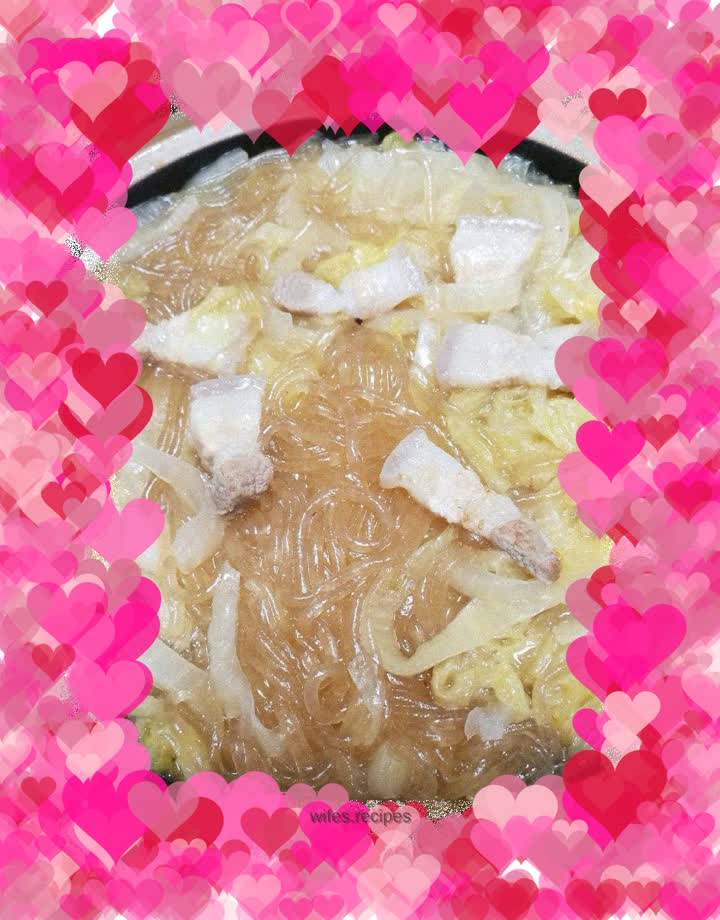 Pork stewed vermicelli