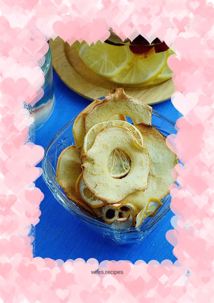 Lemon apple slices