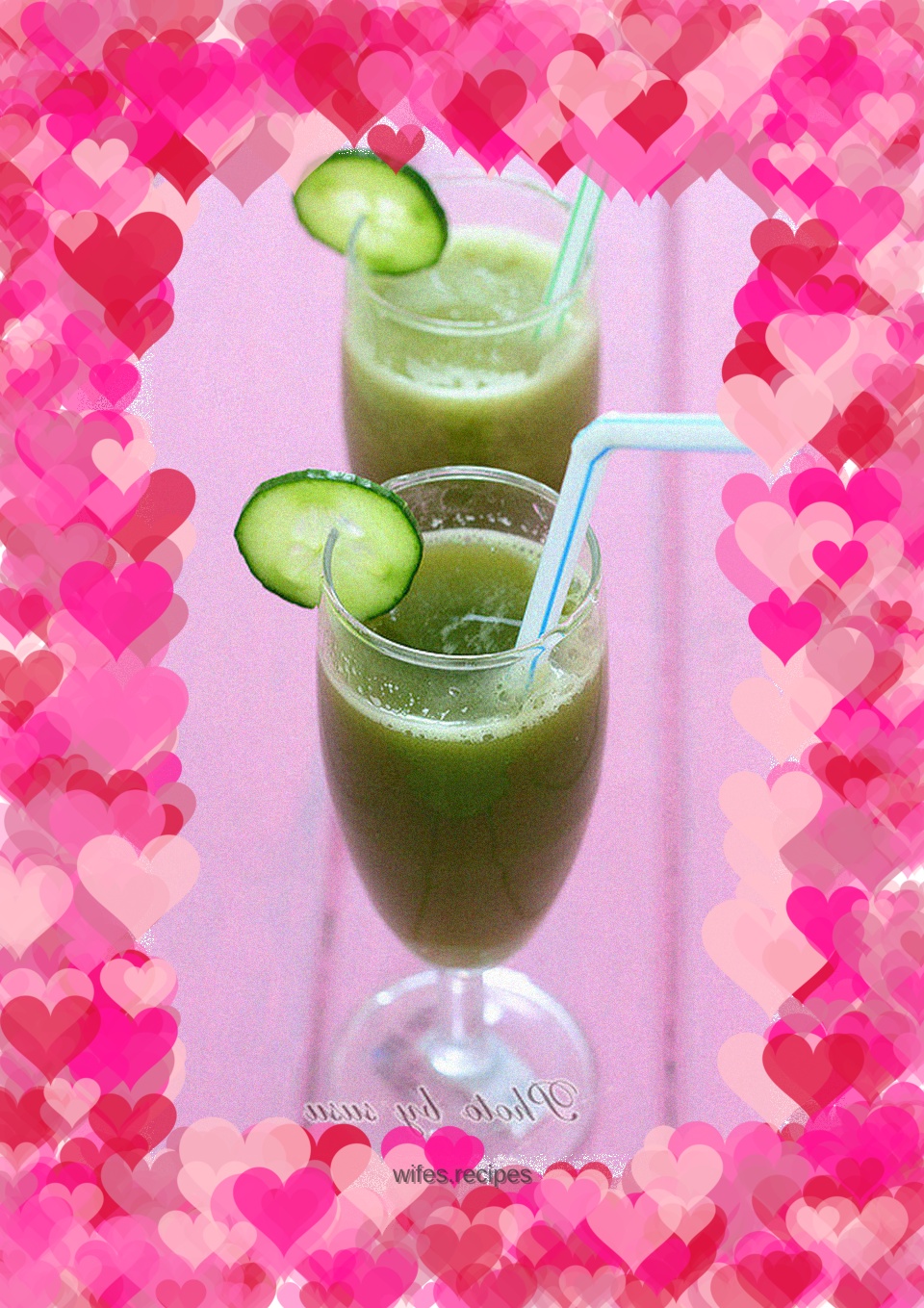 Cucumber apple juice