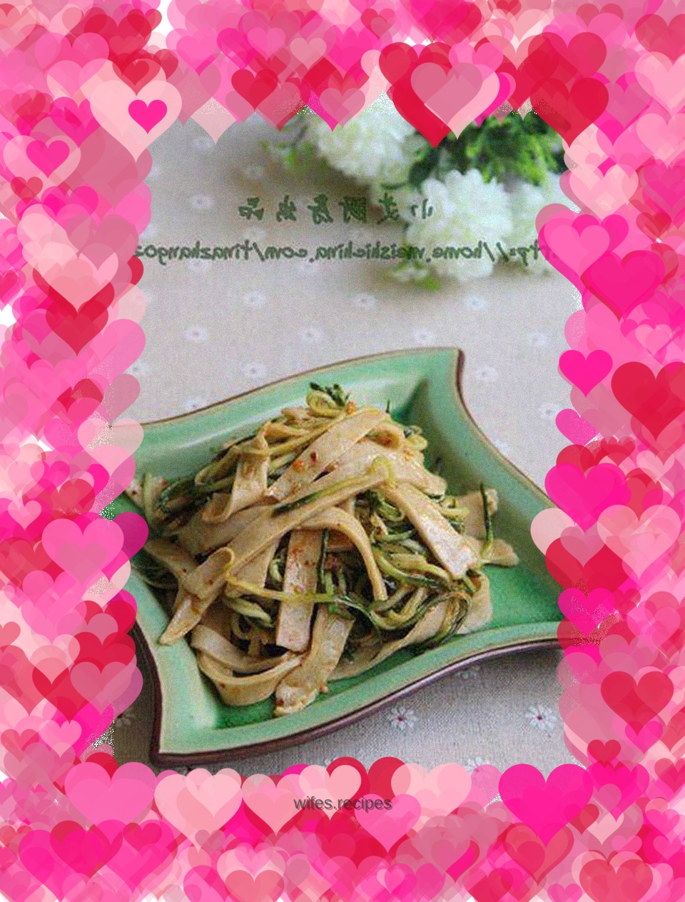 Spicy and sour noodles