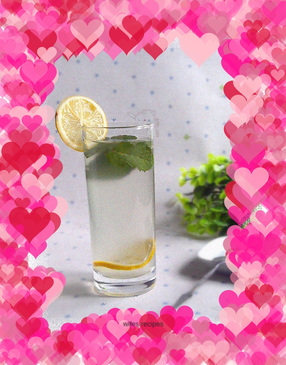 Spend the summer easily, mint summer---------------- Lemon Mint Herbal Tea