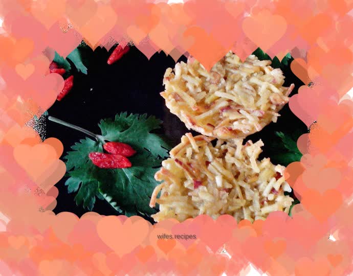 Super simple, less oil, no need to fry sweet potato pancakes