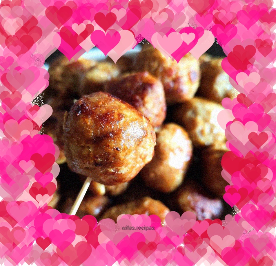 Water chestnut meatballs