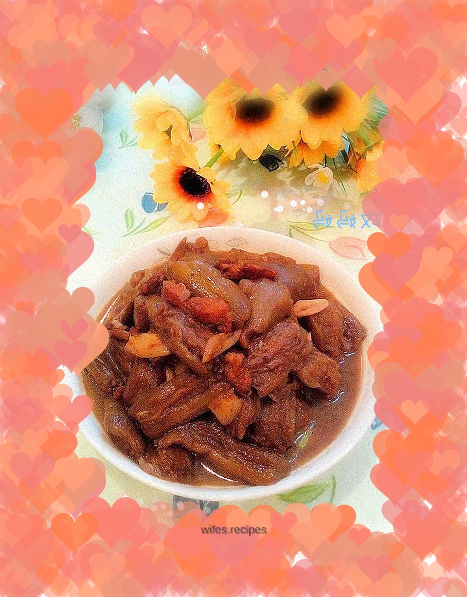 Braised eggplant