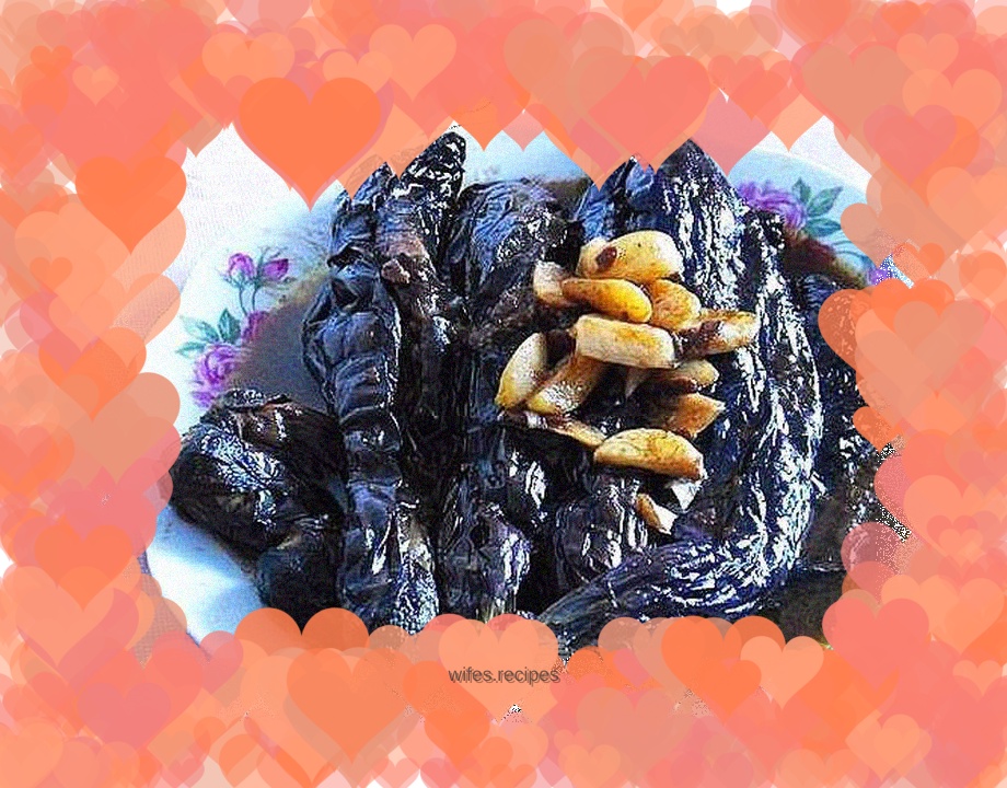 Braised Eggplant with Soybean Sauce