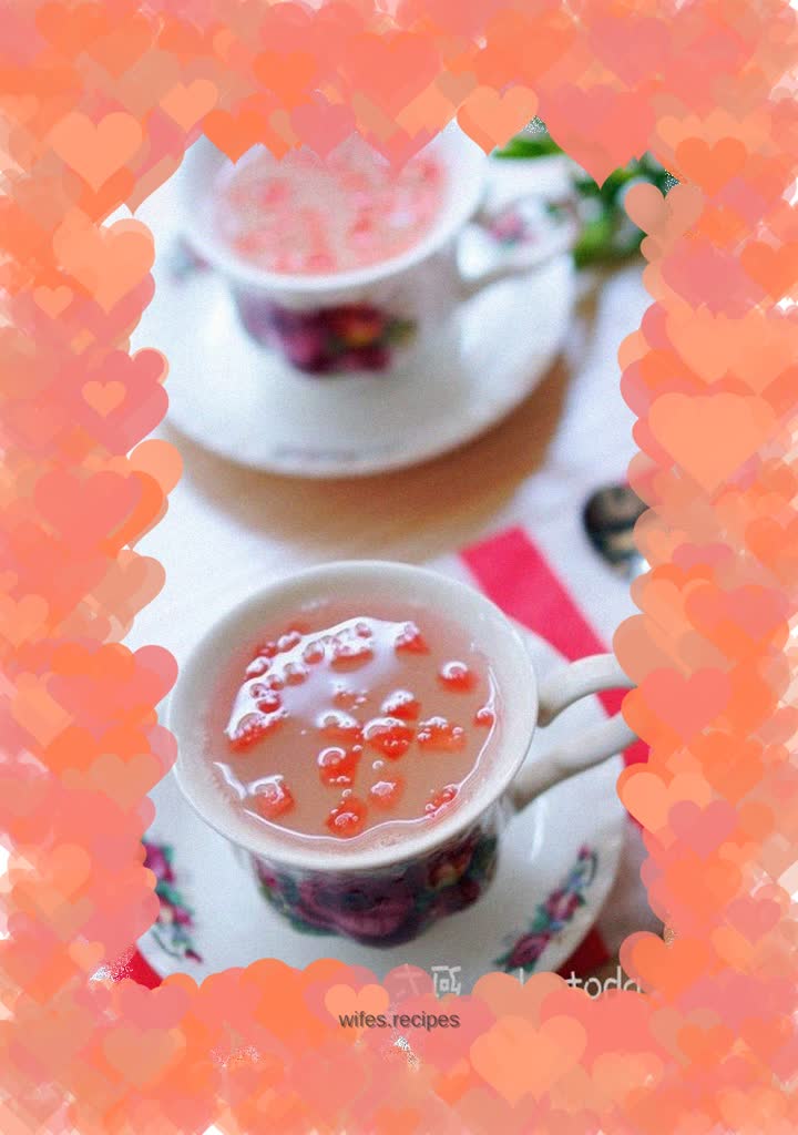 Watermelon Rice Wine Rice Balls