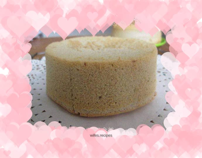 Purple Sweet Potato Chiffon Cake