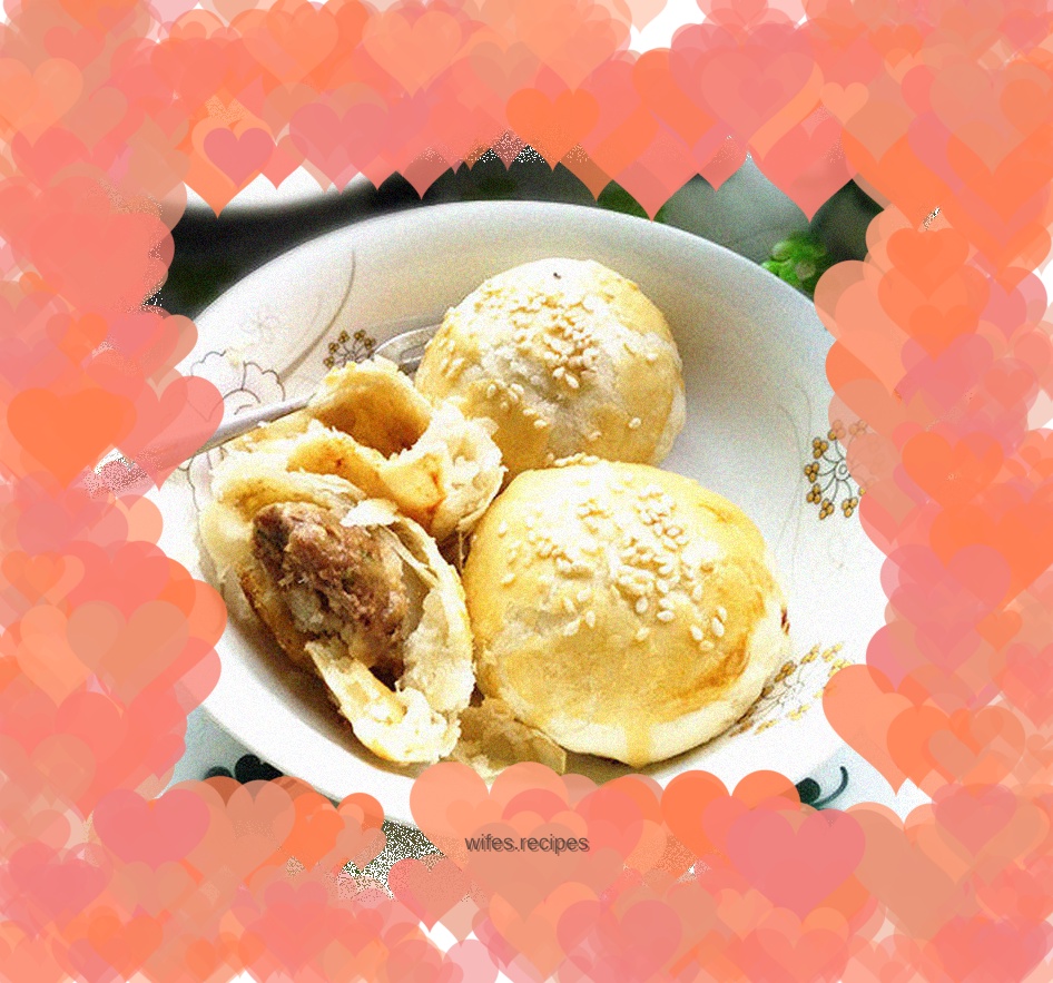 Fresh meat mooncakes