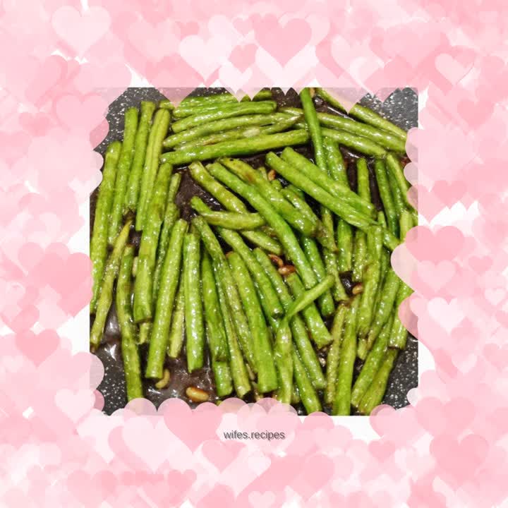 Stir-fried green beans