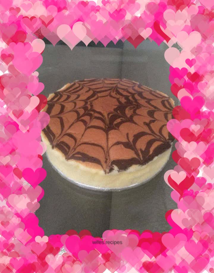 Floral Light Cheesecake
