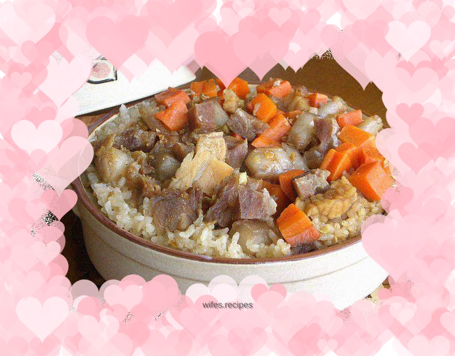 Salted Fish Claypot Rice