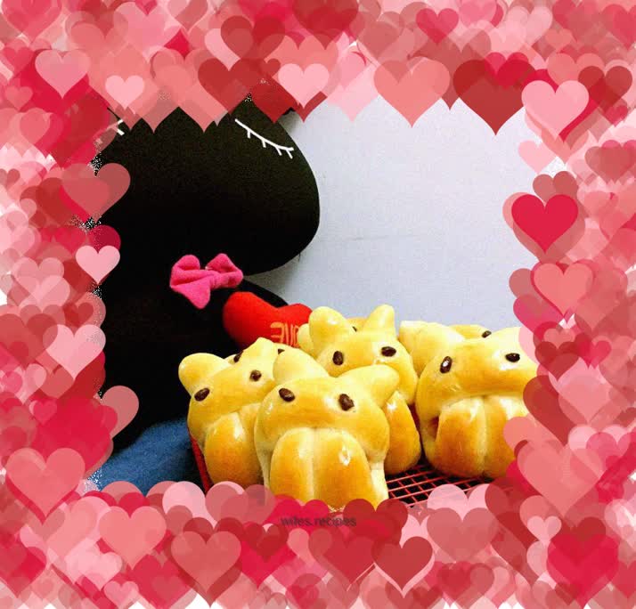 Cute Rabbit Sausage Buns