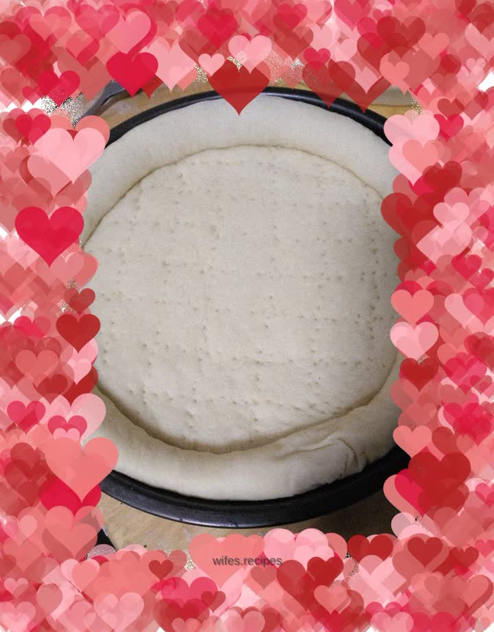 Homemade pizza crust