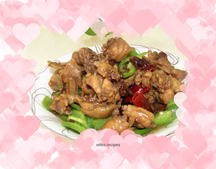 Simple home-cooked dish---Chili stir-fried chicken