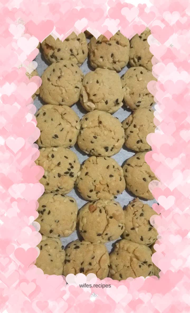 Super fragrant peanut cake