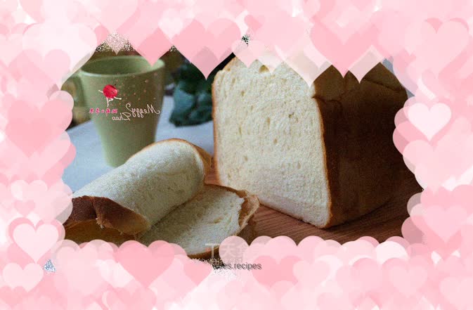 Light butter toast (bread machine version)