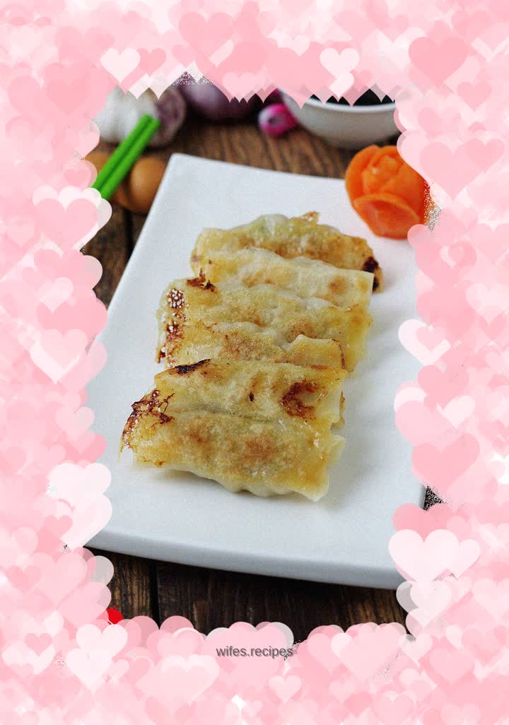 Zucchini and pork pot stickers