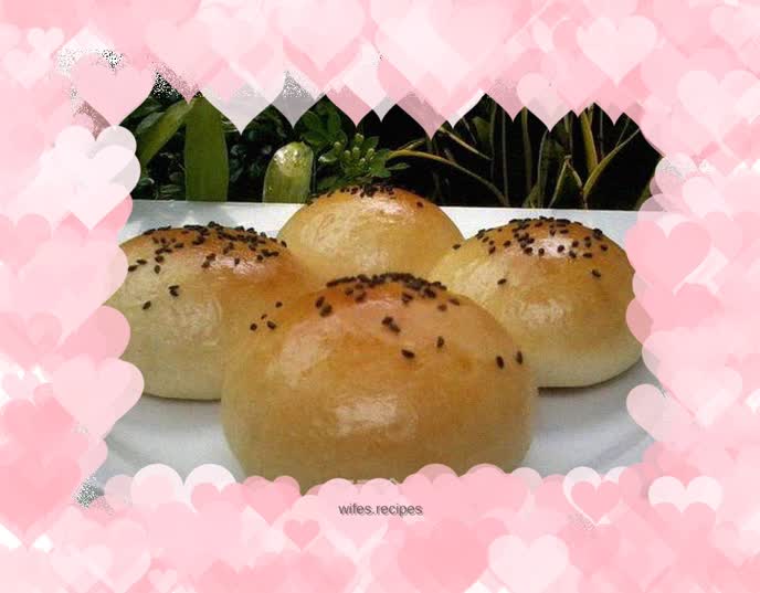 Black glutinous rice bread