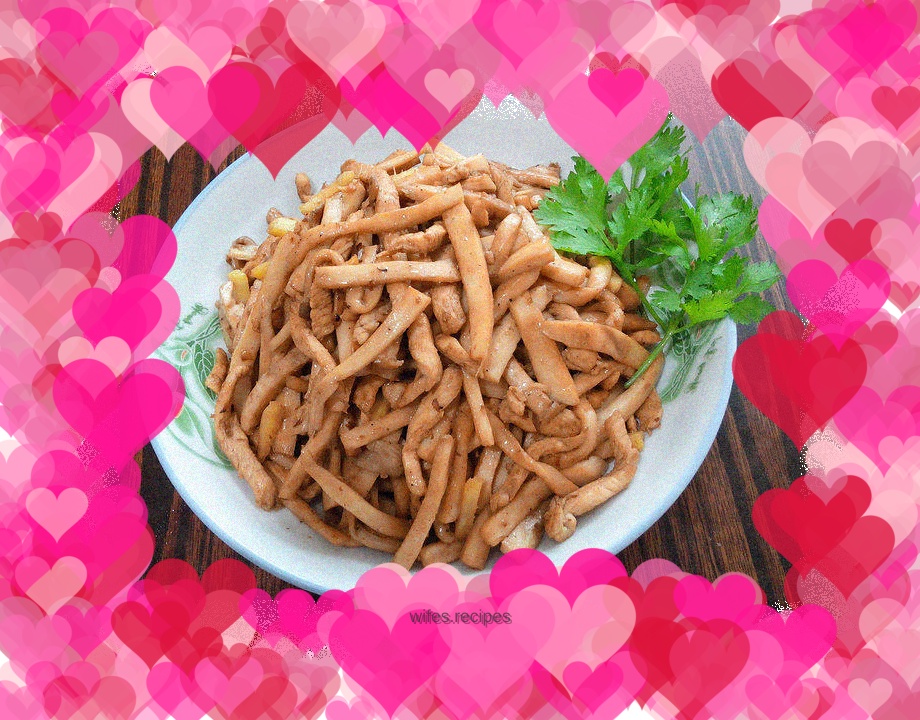 Shredded Chicken King Oyster Mushroom