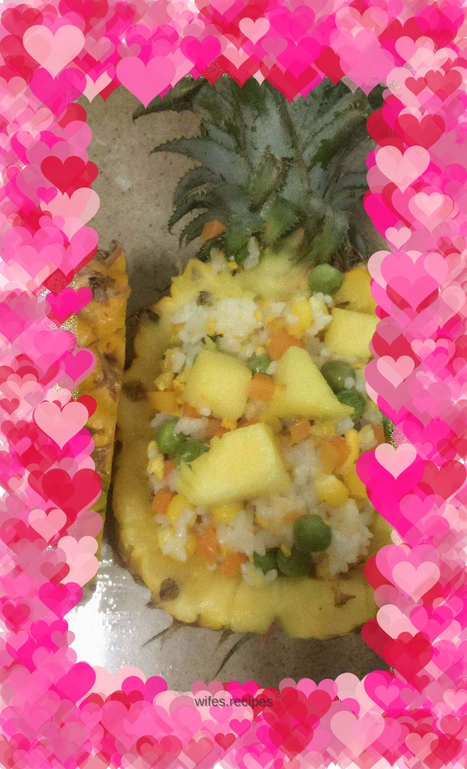 Delicious pineapple rice
