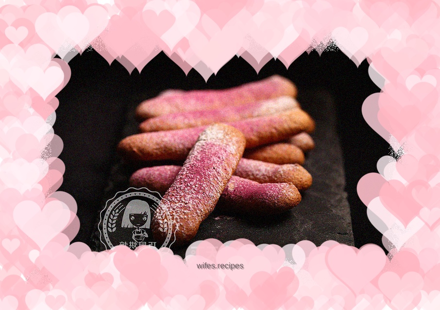 Purple Sweet Potato Long Shortbread