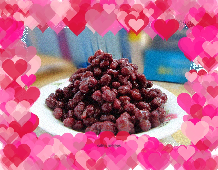 Honey red beans