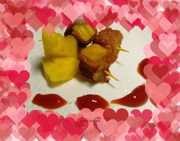 Pineapple Bacon Rolls