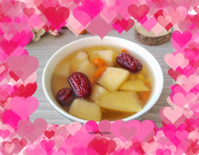 Wolfberry, Red Date and Apple Soup