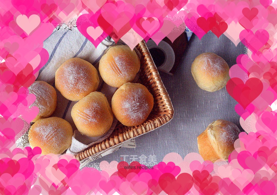 Milk bean paste bread