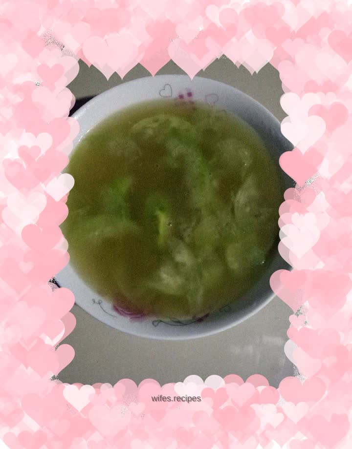 Luffa soup