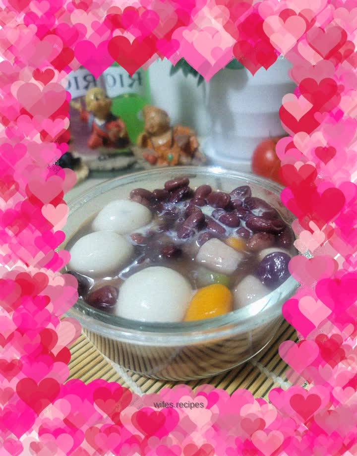 Boiled Double Rounds of Red Kidney Beans