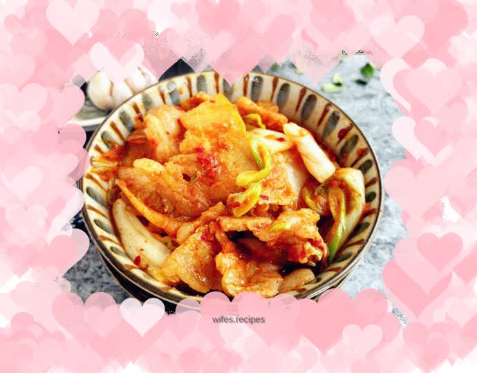 【Northeast】Stir-fried pork belly with spicy cabbage