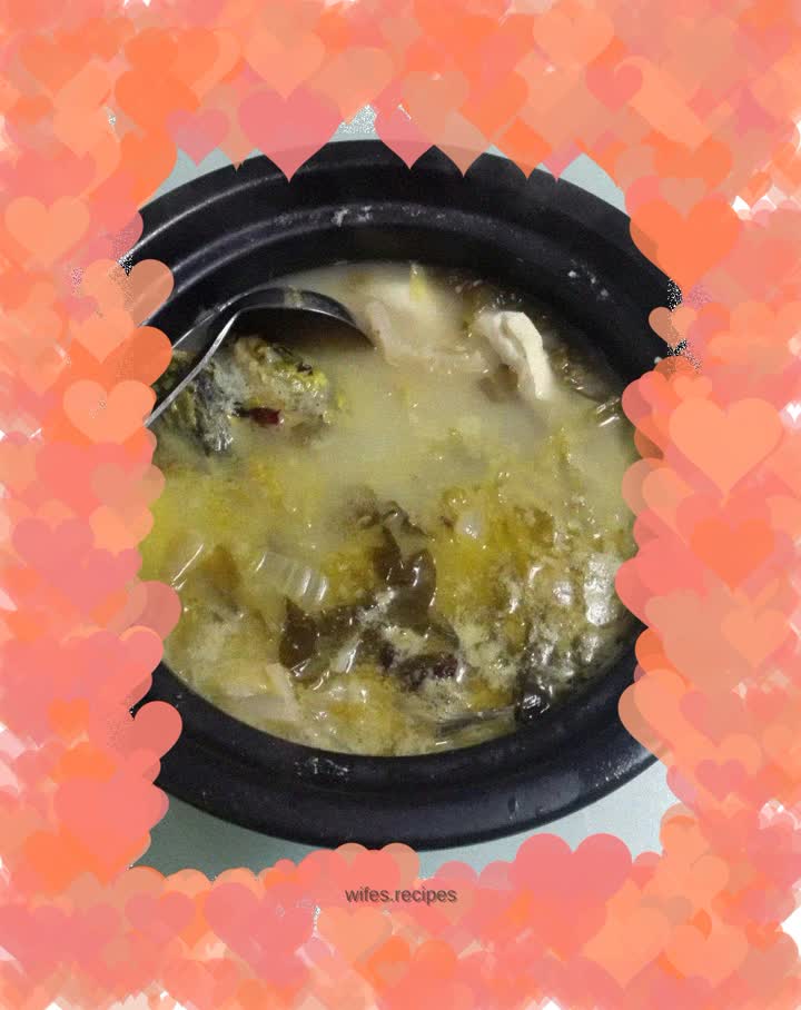 Yellow spicy diced sour soup