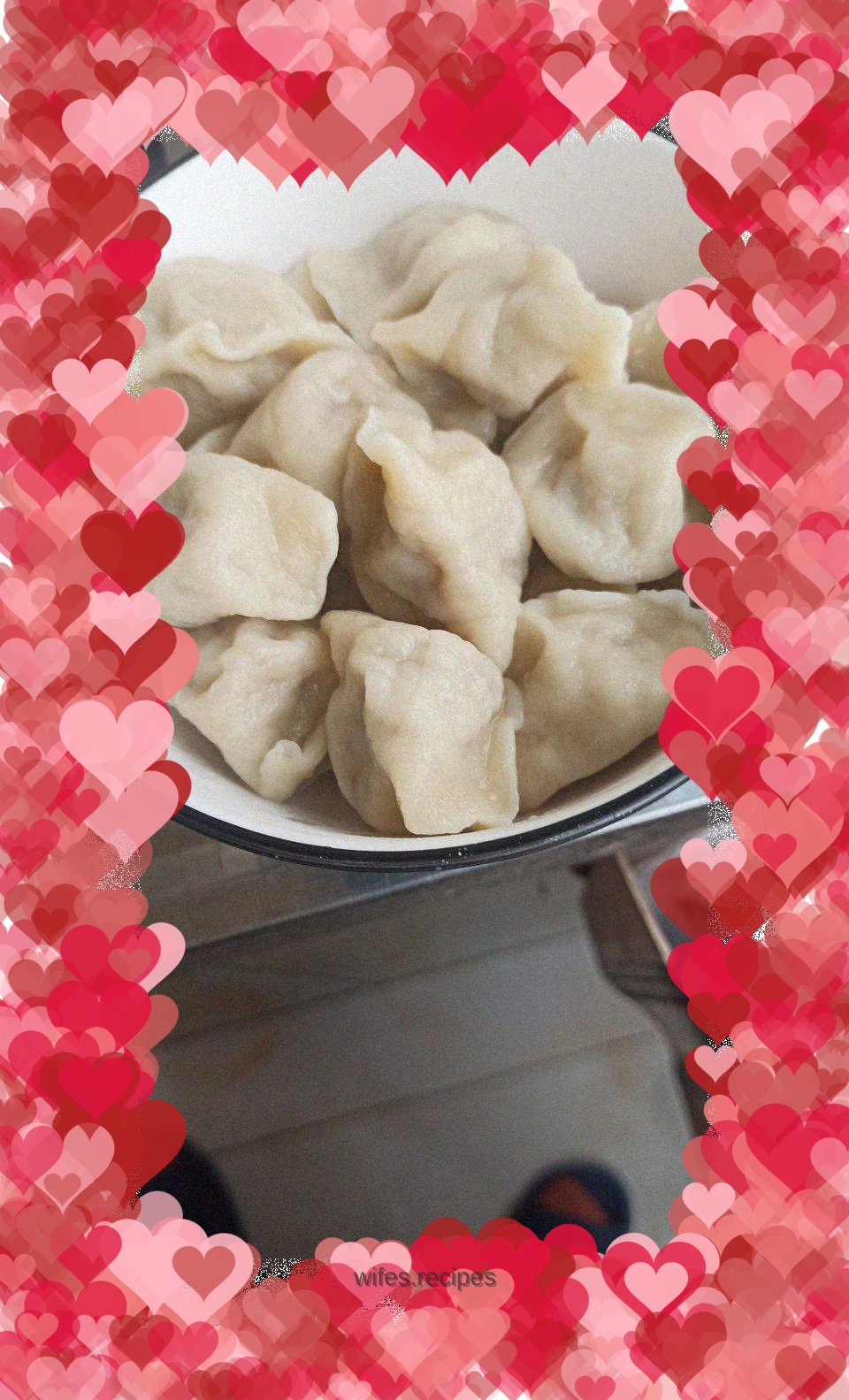 Dumplings stuffed with radish