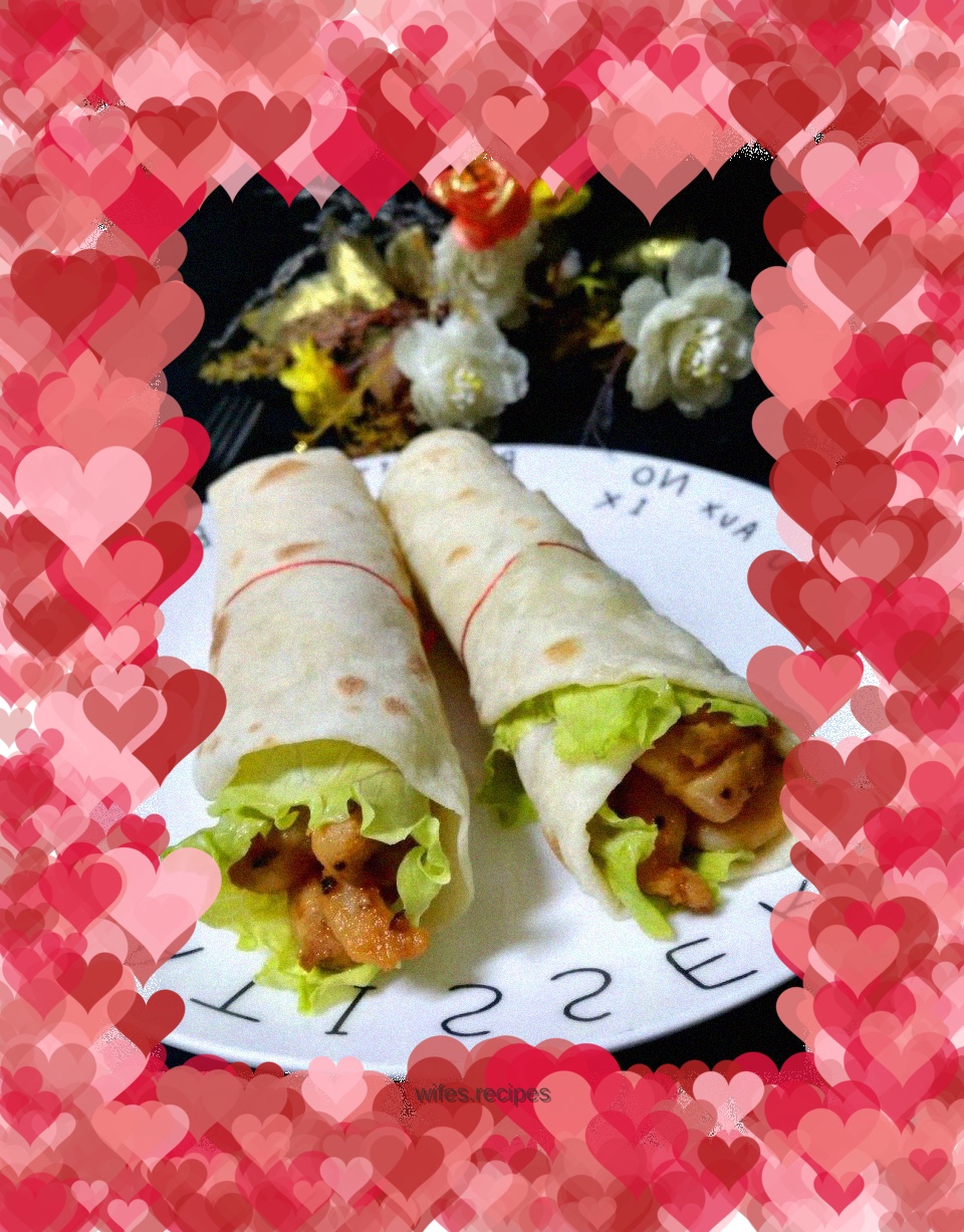 Pancake breakfast roll