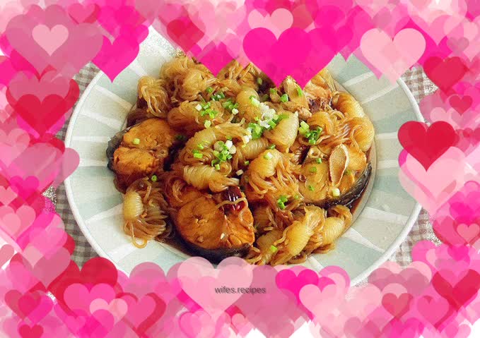 Konjac-crusted fish cubes