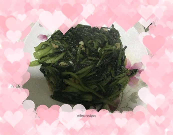 Garlic lettuce
