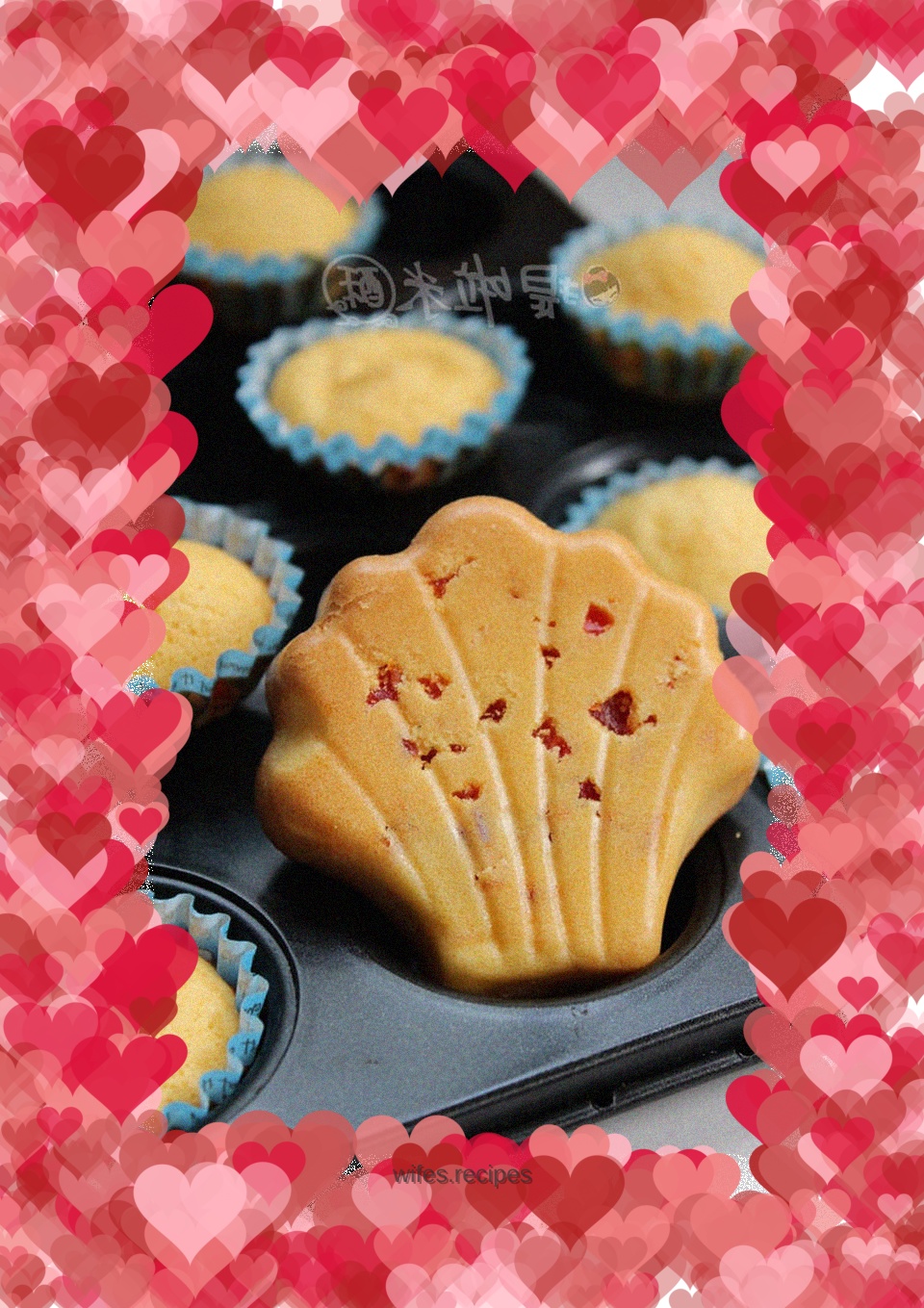 Dried Cherry Tomato Madeleines