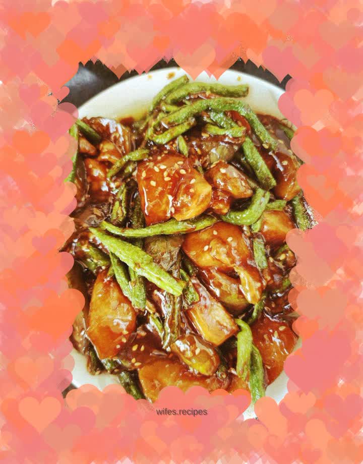 Bean, potato and eggplant stew