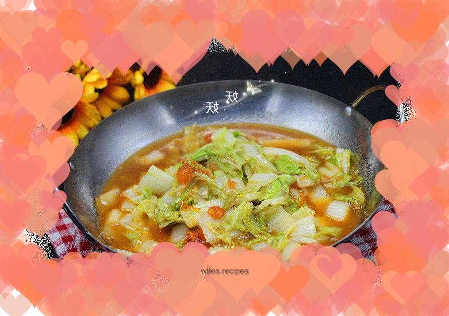 Cabbage with Tomato Sauce