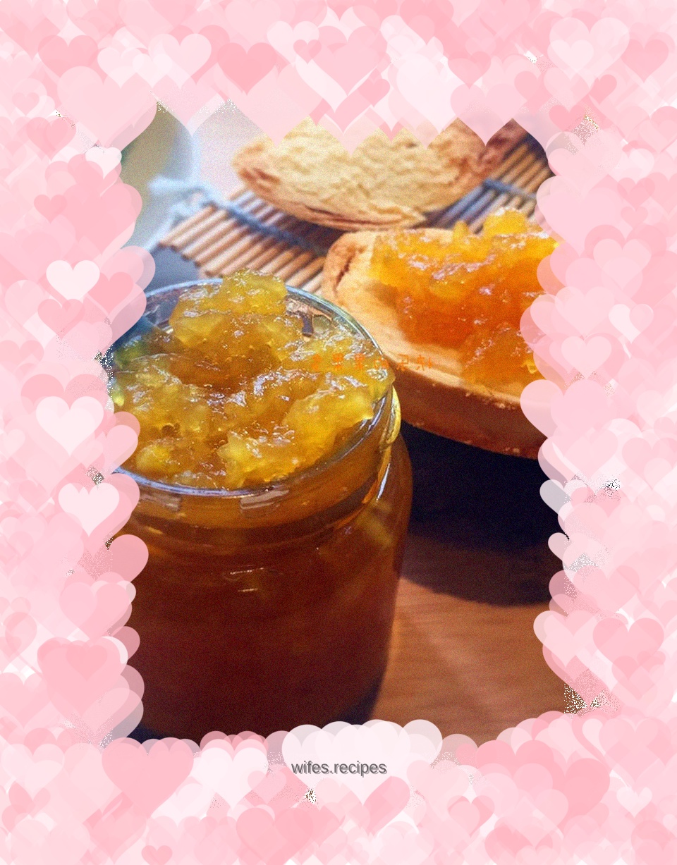 Homemade pineapple jam