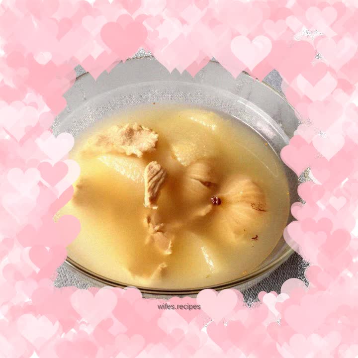 Stewed Lean Pork with Figs and Pear