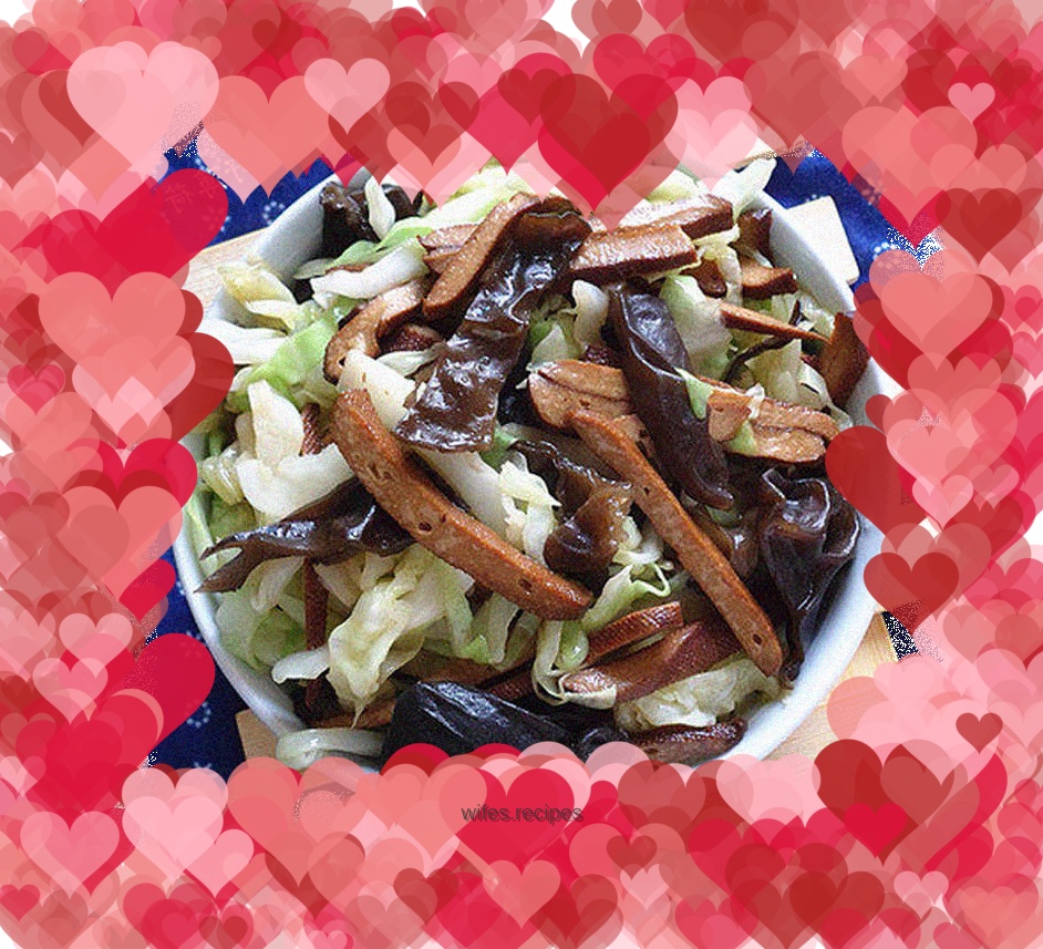 Stir-fried Cabbage with Fungus