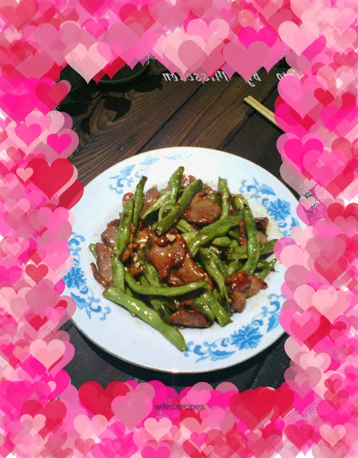 Fried Pork with Green Beans