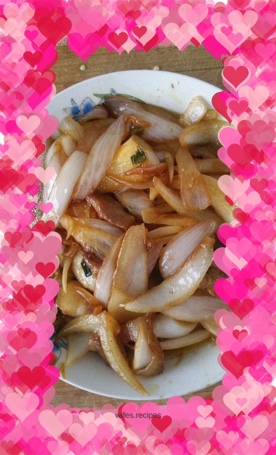 Quick dish: Stir-fried pork belly with onions