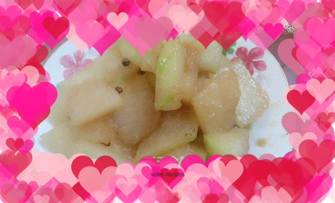 Stir-fried winter melon