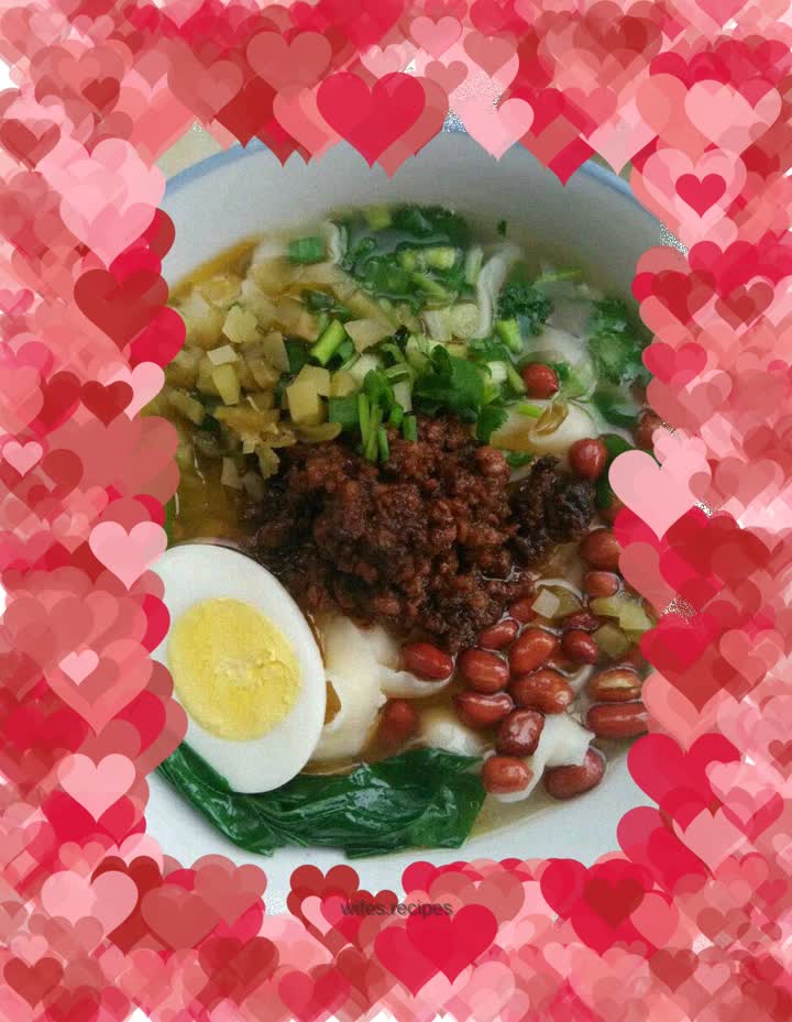 Chicken soup noodles