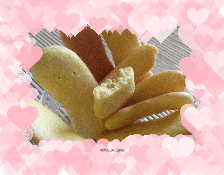 Ladyfingers – low sugar and oil-free pan