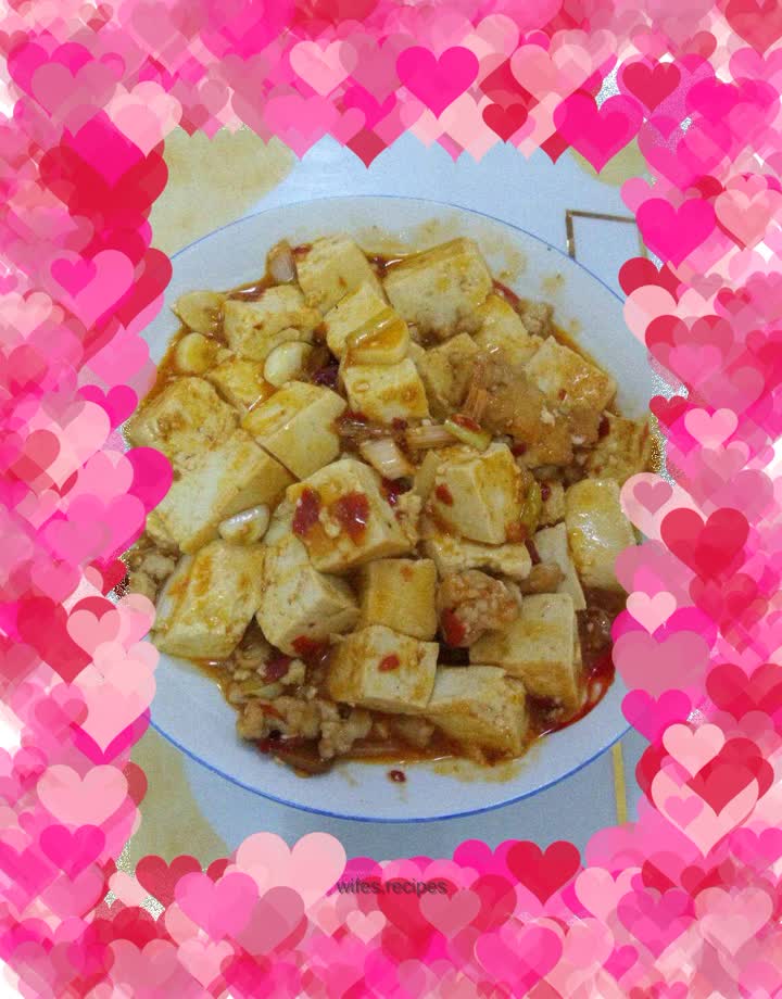 Minced Pork Tofu