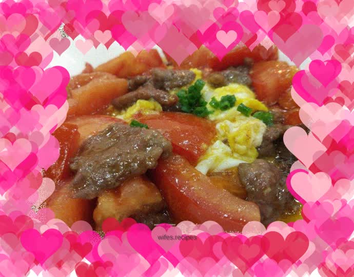 Smooth Egg Tomato Beef